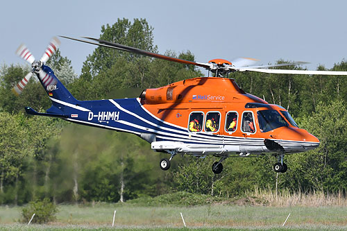 Hélicoptère AW139 D-HHMH de Heli Service