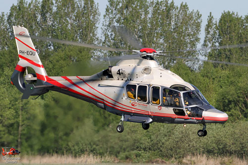 Hélicoptère H155 PH-EQU de Heli Holland Offshore