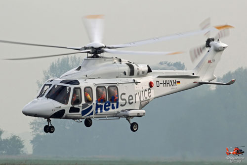 Hélicoptère AW139 D-HHXH de Heli Service