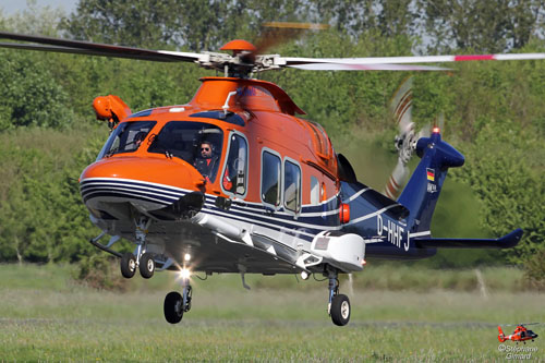 Hélicoptère AW169 D-HHFJ de Heli Service