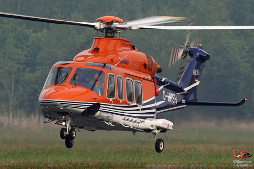 Hélicoptère AW139 D-HHSH de Heli Service