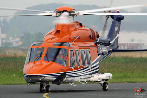 Hélicoptère AW139 D-HHSH de Heli Service