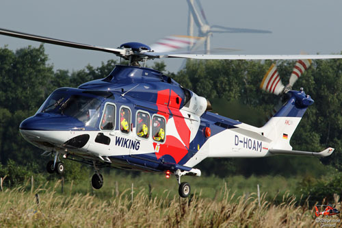 Hélicoptère AW139 D-HOAM de WIKING HELIKOPTER SERVICE