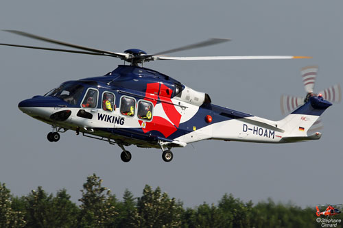 Hélicoptère AW139 D-HOAM de WIKING HELIKOPTER SERVICE