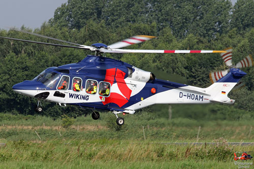 Hélicoptère AW139 D-HOAM de WIKING HELIKOPTER SERVICE