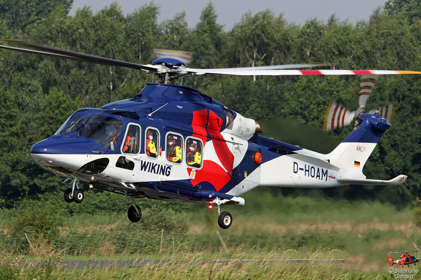 Hélicoptère AW139 D-HOAM de WIKING HELIKOPTER SERVICE