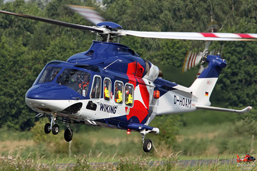 Hélicoptère AW139 D-HOAM de WIKING HELIKOPTER SERVICE