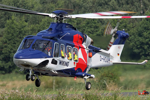 Hélicoptère AW139 D-HOAM de WIKING HELIKOPTER SERVICE