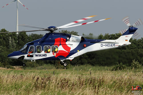 Hélicoptère AW139 D-HOAM de WIKING HELIKOPTER SERVICE