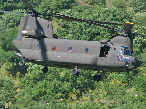 Hélicoptère CH47 Chinook Italie