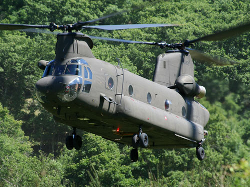 Hélicoptère CH47 Chinook Italie