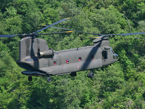 Hélicoptère CH47 Chinook Italie