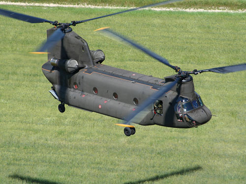 Hélicoptère CH47 Chinook Italie