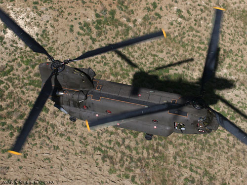 Hélicoptère CH47 Chinook Italie