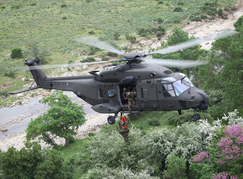 Hélicoptère NH90 Italie