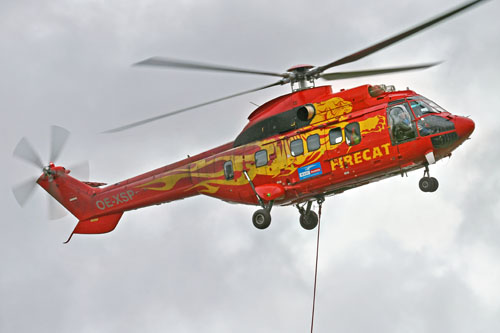 Hélicoptère AS332 SuperPuma OE-XSP Firecat