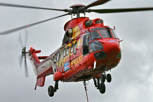 Hélicoptère AS332 SuperPuma OE-XSP Firecat