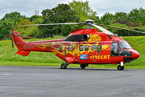 Hélicoptère AS332 SuperPuma OE-XSP Firecat