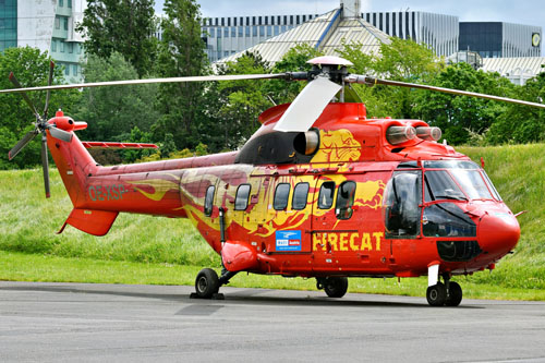 Hélicoptère AS332 SuperPuma OE-XSP Firecat