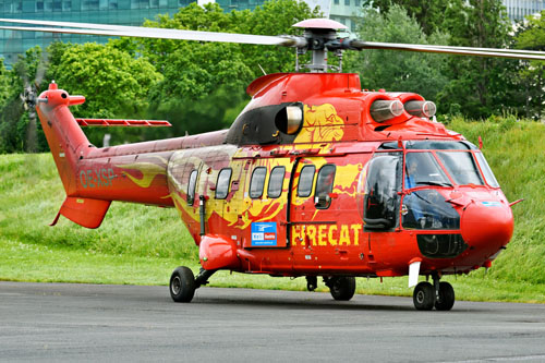 Hélicoptère AS332 SuperPuma OE-XSP Firecat