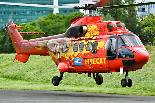 Hélicoptère AS332 SuperPuma OE-XSP Firecat