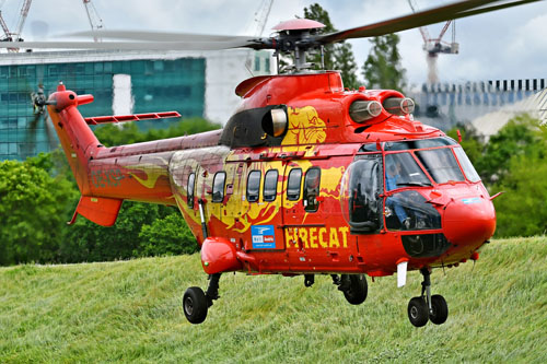 Hélicoptère AS332 SuperPuma OE-XSP Firecat