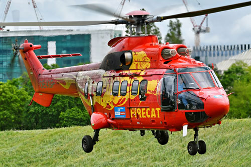 Hélicoptère AS332 SuperPuma OE-XSP Firecat