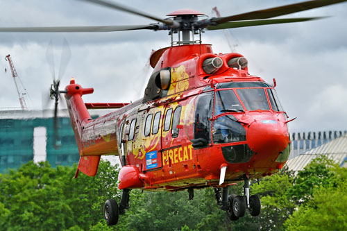 Hélicoptère AS332 SuperPuma OE-XSP Firecat