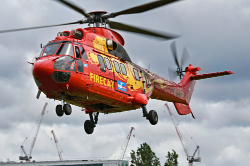 Hélicoptère AS332 SuperPuma OE-XSP Firecat