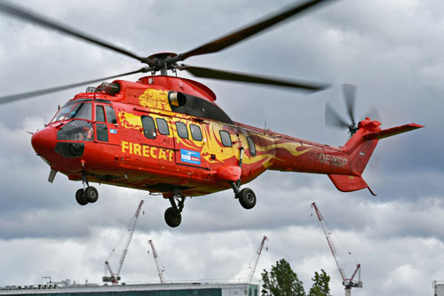 Hélicoptère AS332 SuperPuma OE-XSP Firecat