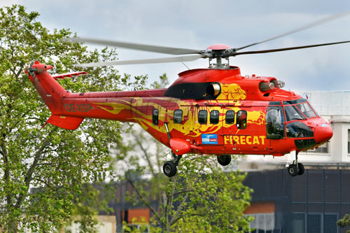 Hélicoptère AS332 SuperPuma OE-XSP Firecat