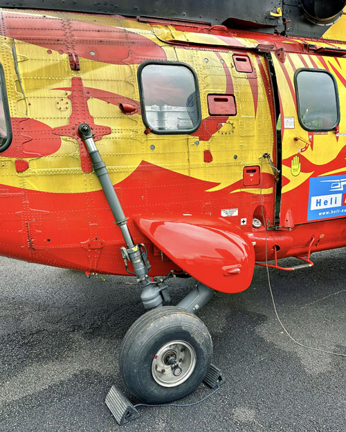 Hélicoptère AS332 SuperPuma OE-XSP Firecat