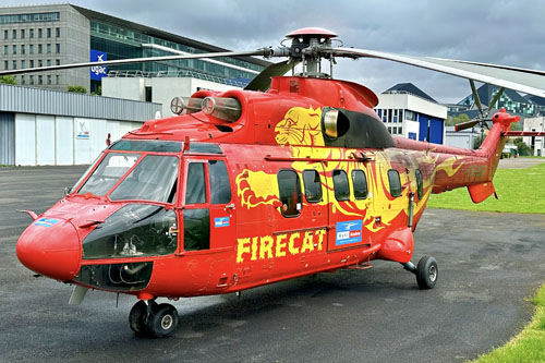 Hélicoptère AS332 SuperPuma OE-XSP Firecat