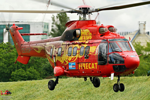 Hélicoptère AS332 SuperPuma OE-XSP Firecat