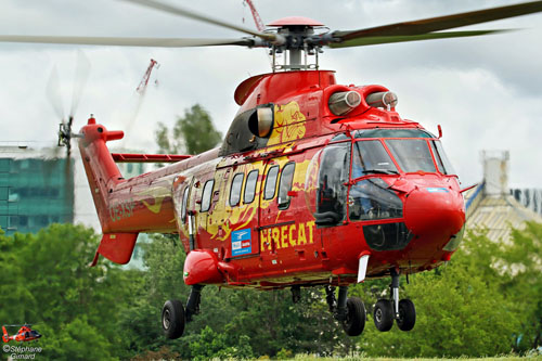 Hélicoptère AS332 SuperPuma OE-XSP Firecat