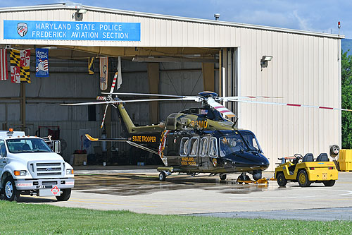 Hélicoptère AW139 N382MD Trooper 3 du Maryland State Police