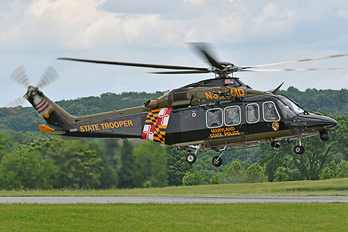 Hélicoptère AW139 N382MD Trooper 3 du Maryland State Police