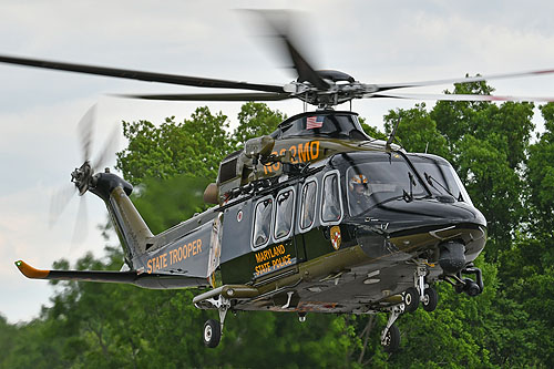 Hélicoptère AW139 N382MD Trooper 3 du Maryland State Police