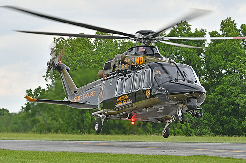 Hélicoptère AW139 N382MD Trooper 3 du Maryland State Police