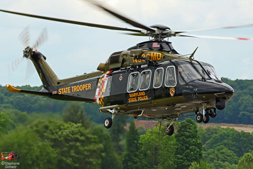 Hélicoptère AW139 N382MD Trooper 3 du Maryland State Police