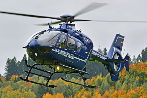 Hélicoptère EC135 D-HVBQ Bundespolizei Fliegergruppe