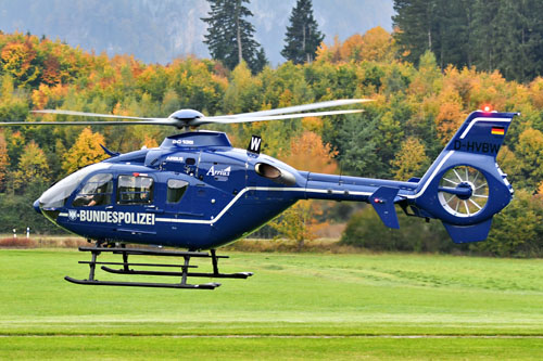 Hélicoptère EC135 D-HVBW Bundespolizei Fliegergruppe