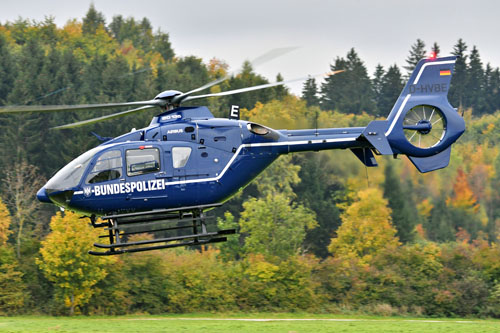 Hélicoptère EC135 D-HVBE Bundespolizei Fliegergruppe