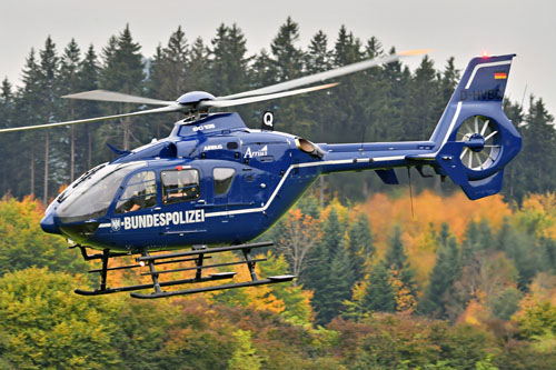 Hélicoptère EC135 D-HVBQ Bundespolizei Fliegergruppe