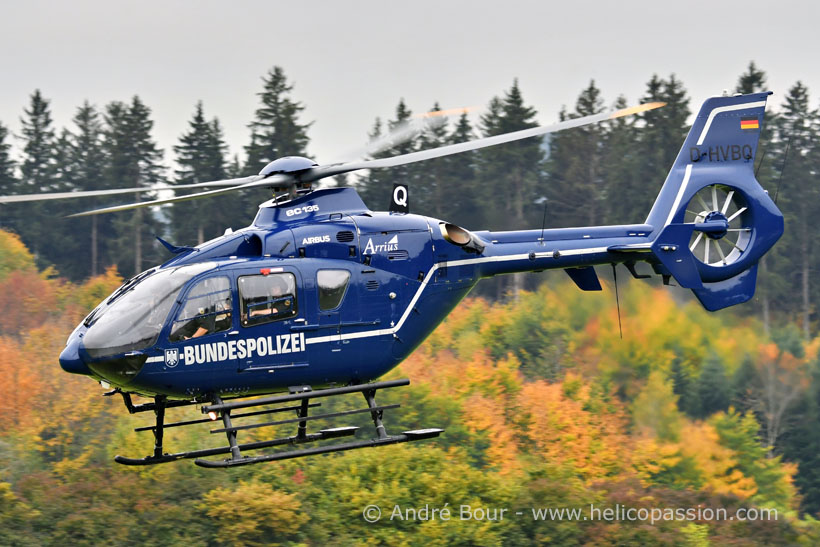 Hélicoptère EC135 Bundespolizei Fliegergruppe