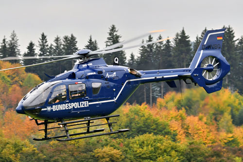 Hélicoptère EC135 D-HVBQ Bundespolizei Fliegergruppe