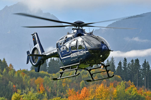 Hélicoptère EC135 D-HVBQ Bundespolizei Fliegergruppe