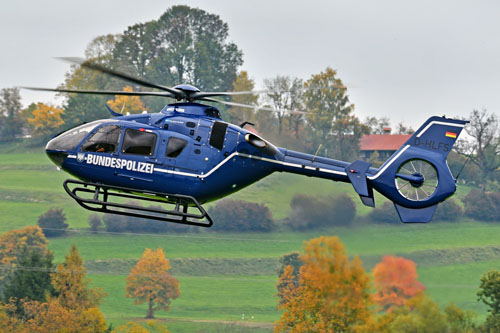 Hélicoptère EC135 D-HLFS Bundespolizei Fliegergruppe