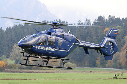 Hélicoptère EC135 D-HVBE Bundespolizei Fliegergruppe