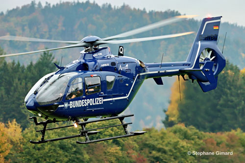 Hélicoptère EC135 D-HVBQ Bundespolizei Fliegergruppe